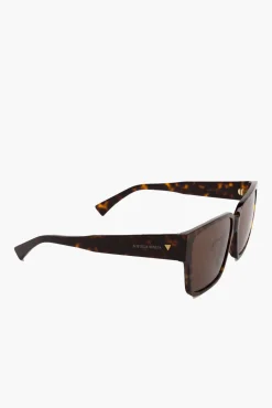 Clearance BOTTEGA VENETA WIDE FRAME SUNGLASSES Havana