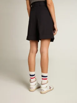 Outlet GOLDEN GOOSE WOMEN'S SHORTS DarkBlue