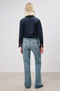 Cheap NILI LOTAN YORKE SHIRT Midnight