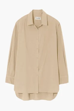 Best NILI LOTAN YORKE SHIRT Sandstone