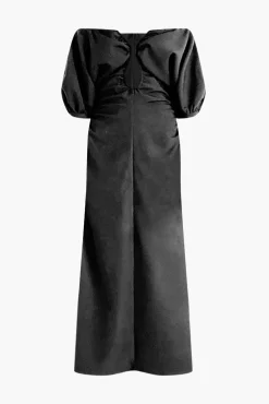 Online WYNN HAMLYN ZOE OFF SHOULDER DRESS Black