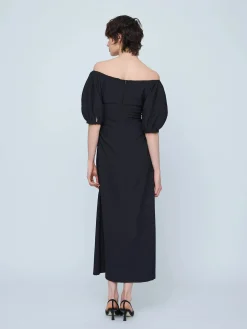 Online WYNN HAMLYN ZOE OFF SHOULDER DRESS Black